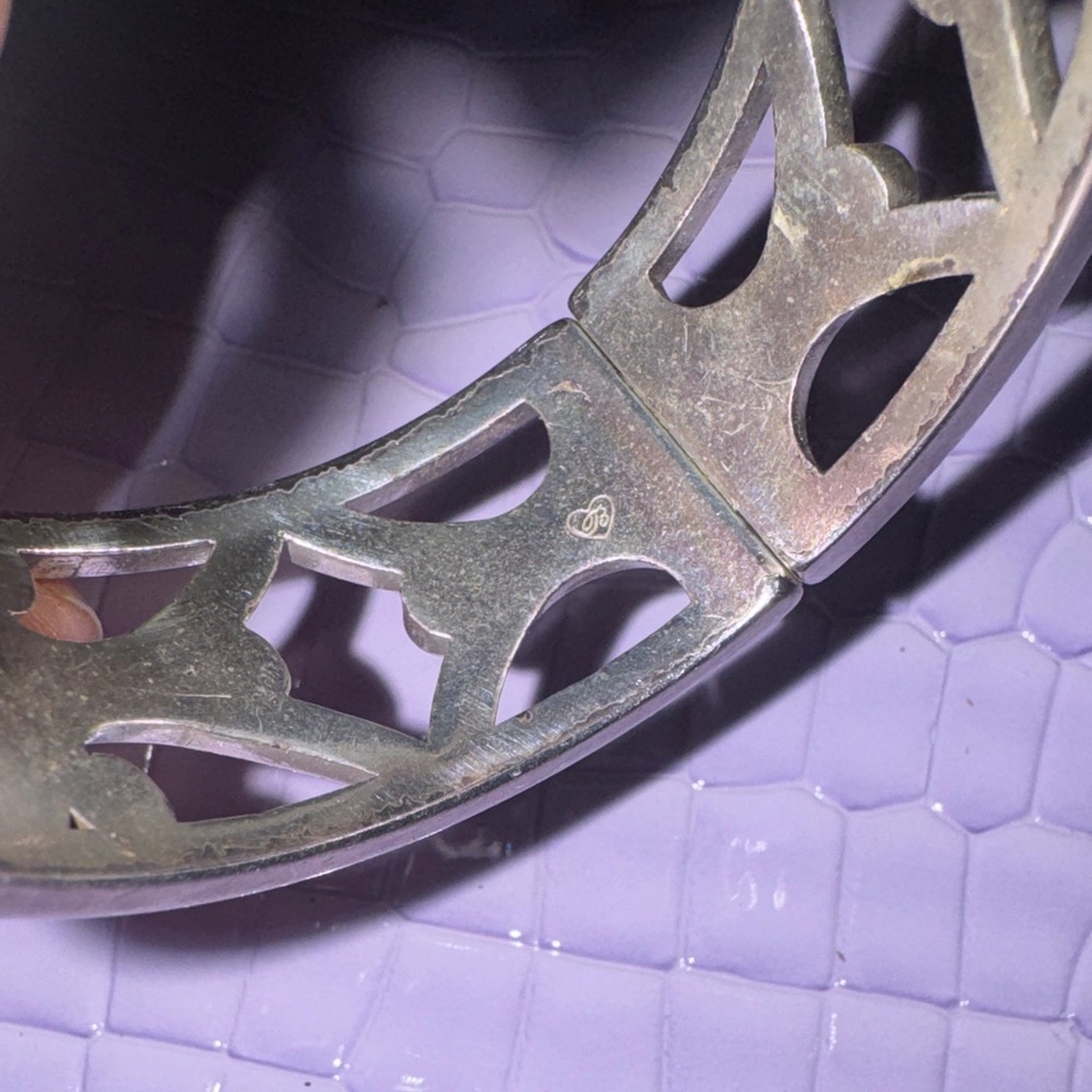 Brighton Elegant Silver bangle Bracelet - Picture 2 of 7